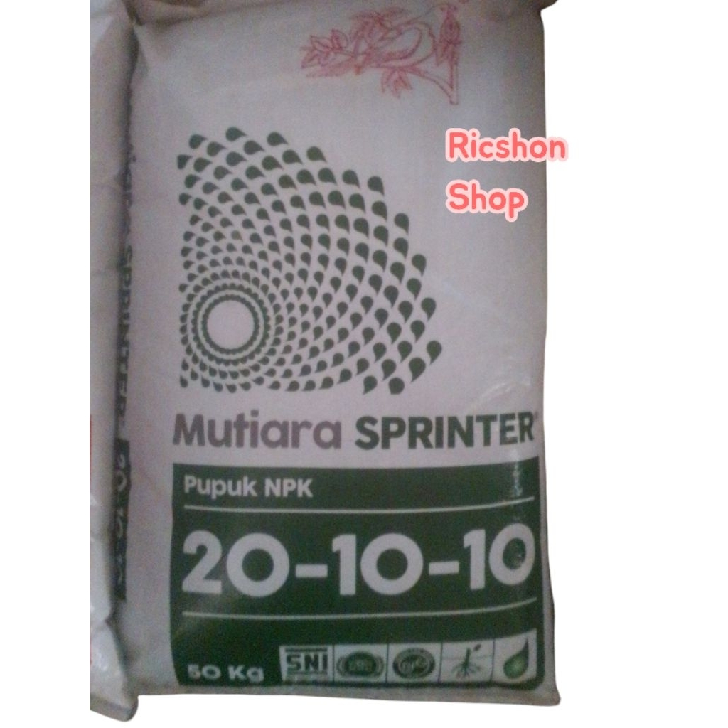 Jual PUPUK MEROKE MUTIARA SPRINTER 20-10-10 Kemasan Pabrik 50 KG ...