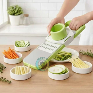 Parutan Manual 5 In 1 Stainless Steel Multifungsi