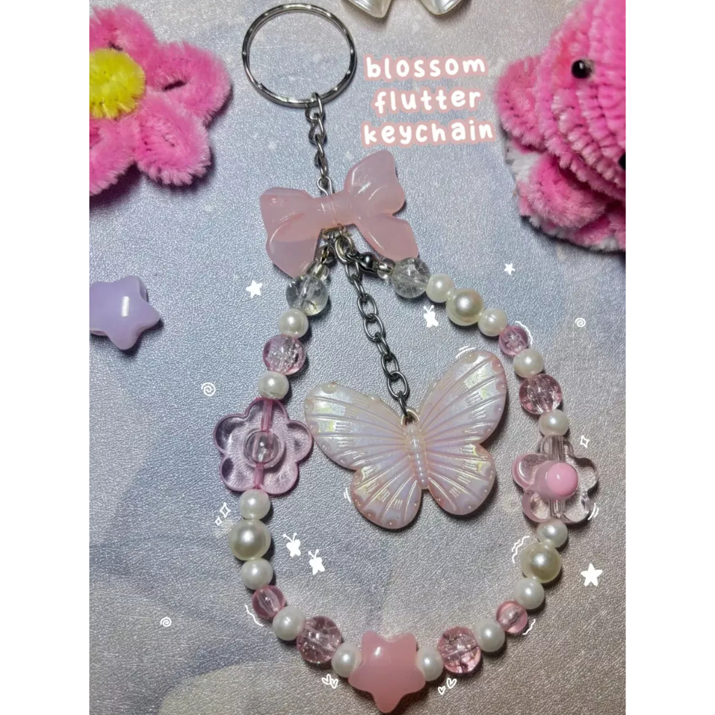 Jual Blossom Flutter Keychain | Shopee Indonesia