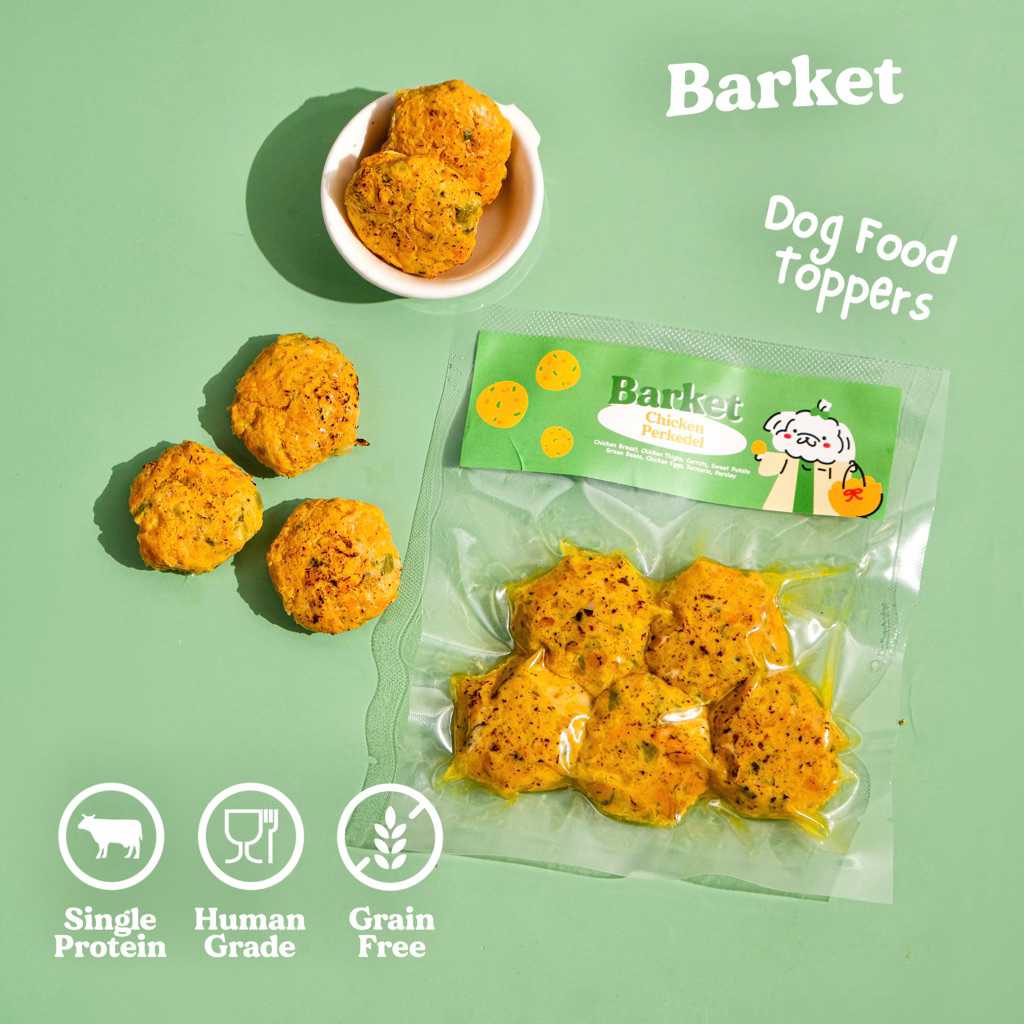 Jual Barket Chicken Perkedel | Perkedel Ayam | Dog Treats & Toppers ...