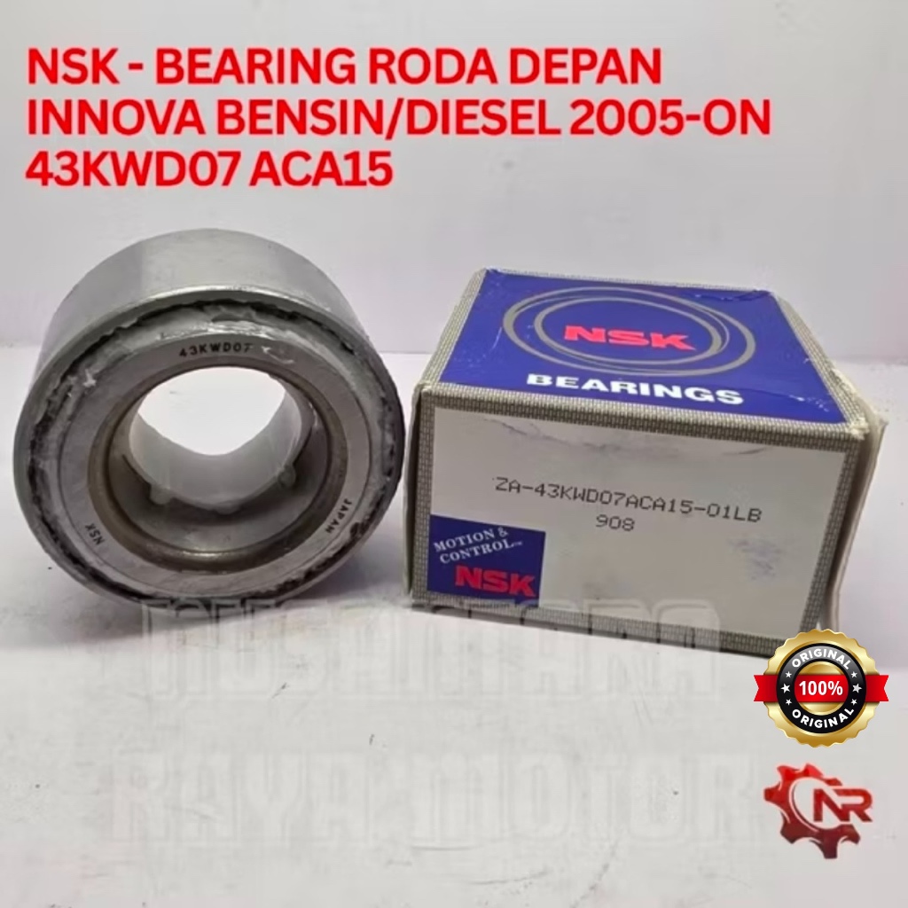 Jual Bearing Laher Roda Depan Innova Bensin/ Diesel 2005-ON ORIGINAL ...