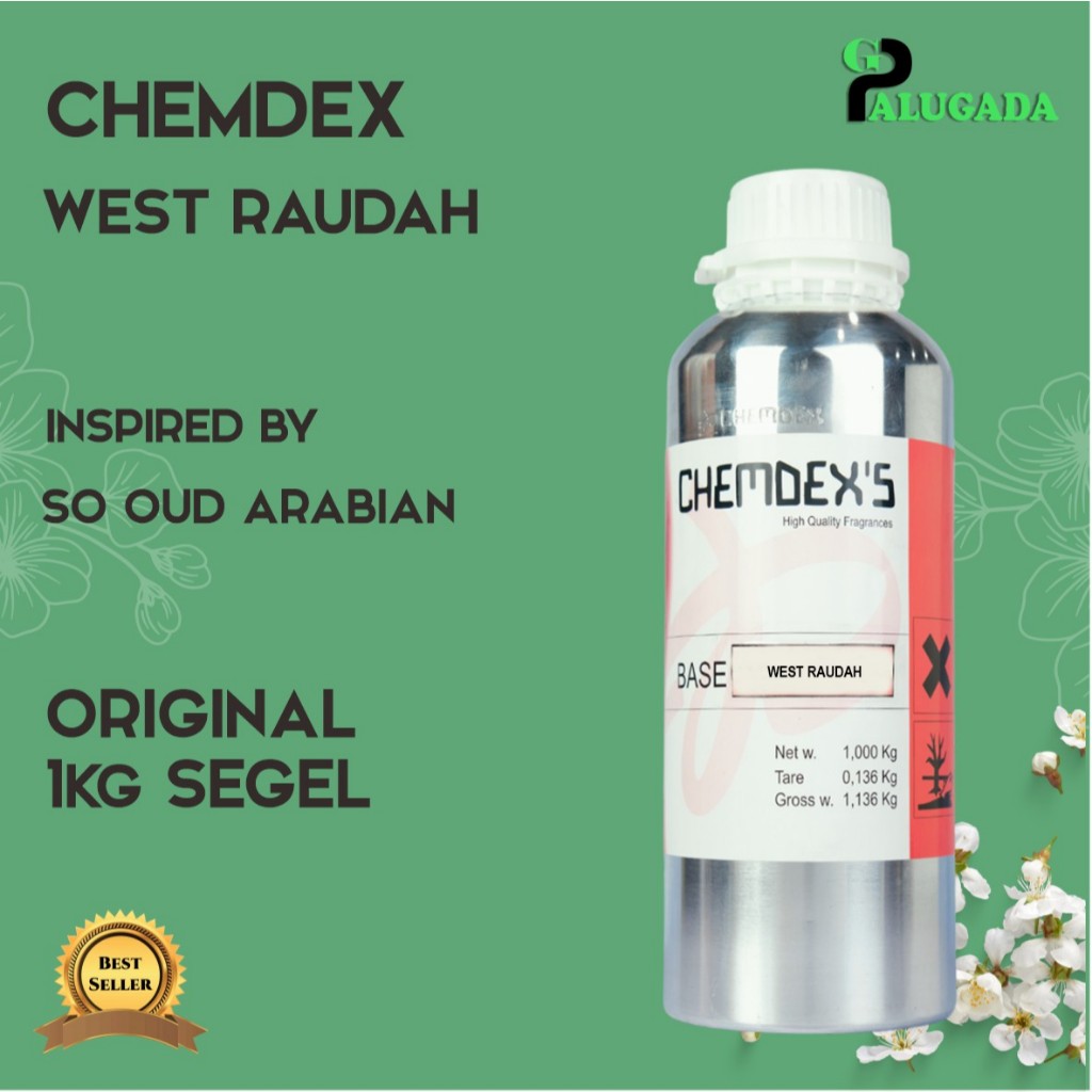 Jual Bibit parfum murni WESST RAUDAH CHEMDEX'S 1KG SEGEL | Shopee Indonesia