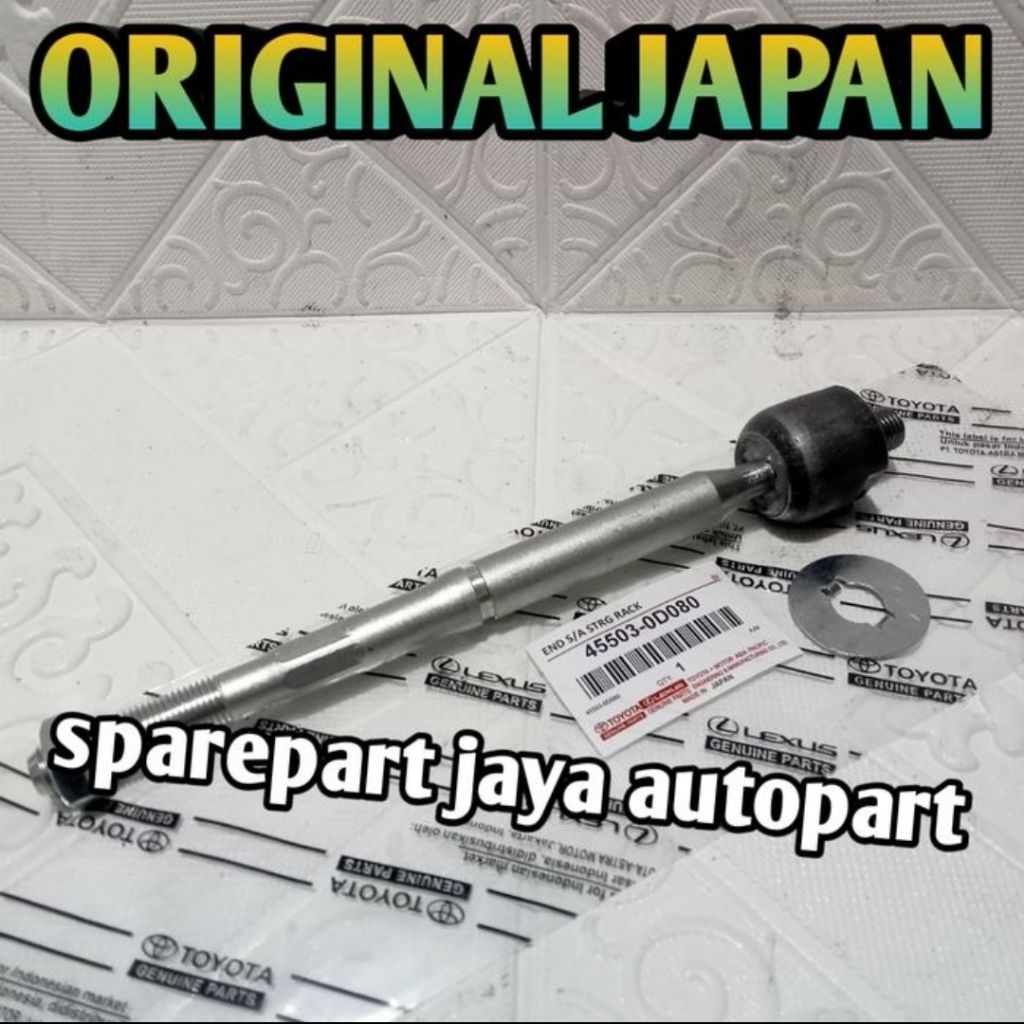 Jual rack end long tie rod Toyota Yaris new vios gen2 original Japan ...
