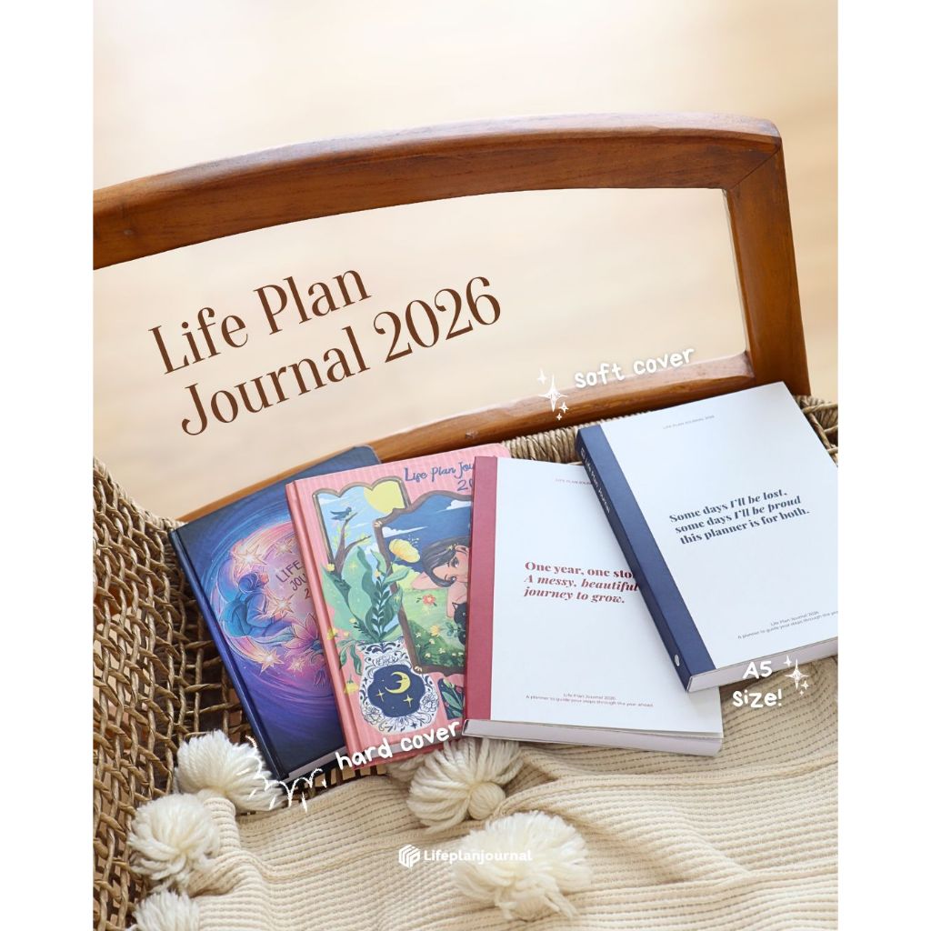 Jual Life Plan Journal - Bundling Package 2026 Planner x One Line A Day ...