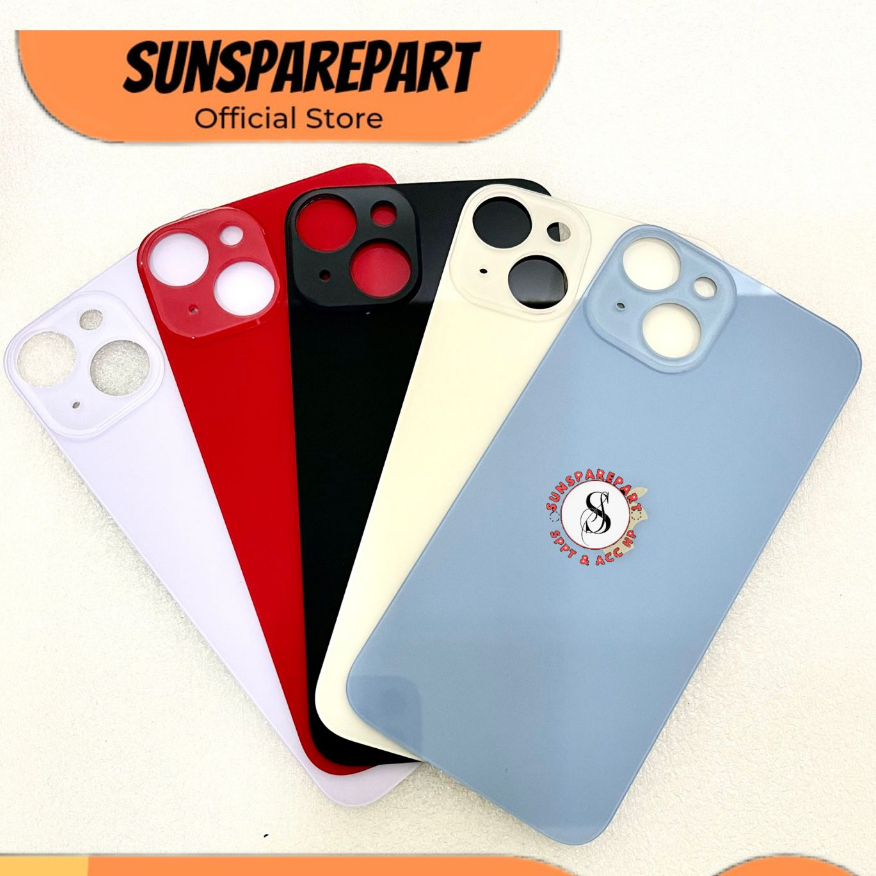 Jual BACKDOOR FOR IP 14 / 14 PLUS BACKGLASS KACA TUTUP BELAKANG NEW ...