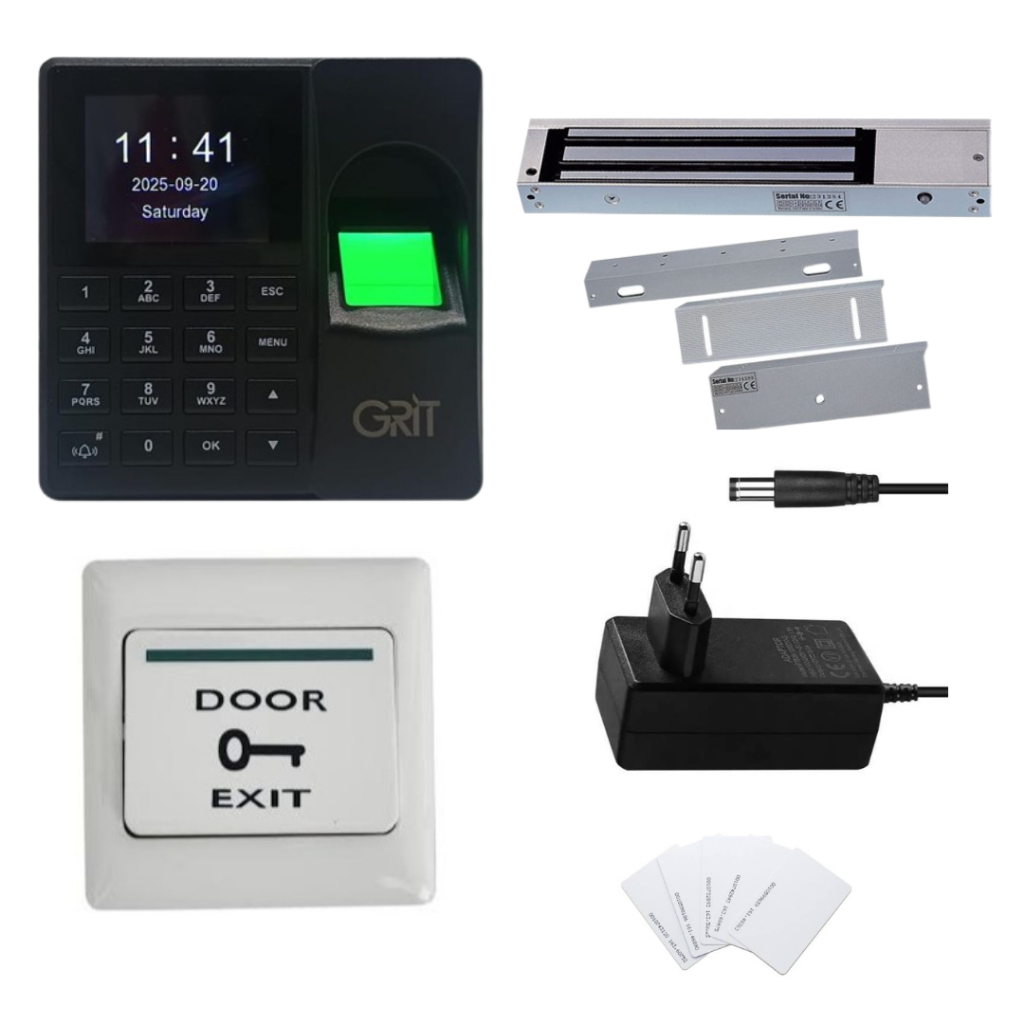 Jual Paket Access Door Fingerprint Access Control Dan Absensi Dengan ...
