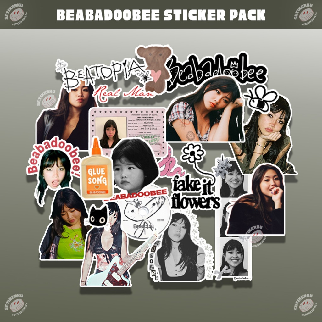 Jual 21pcs BEABADOOBEE Sticker Pack | stiker beabadoobee aesthetic ...