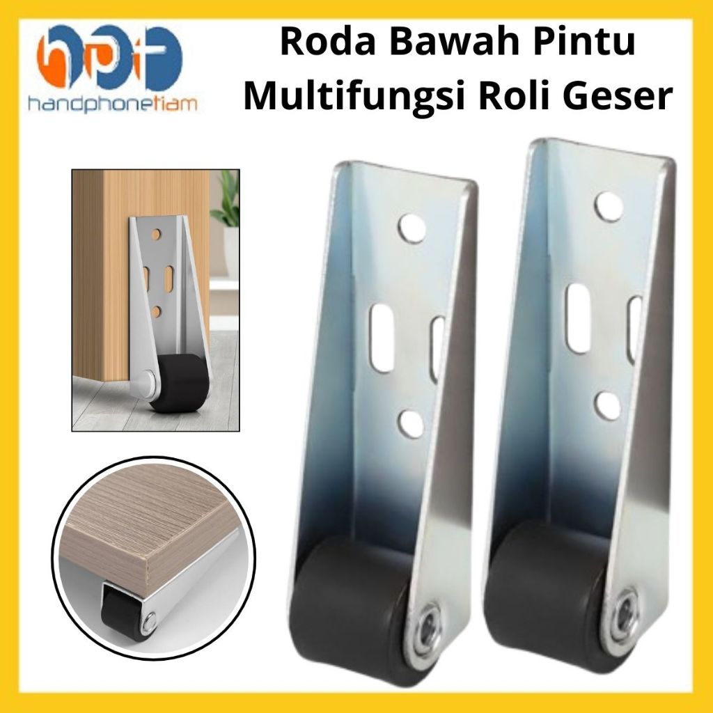 Roda Bawah Pintu Multifungsi Roli Geser Pintu Yang Turun Untuk Mencegah Penurunan / Roda Geser Bawah