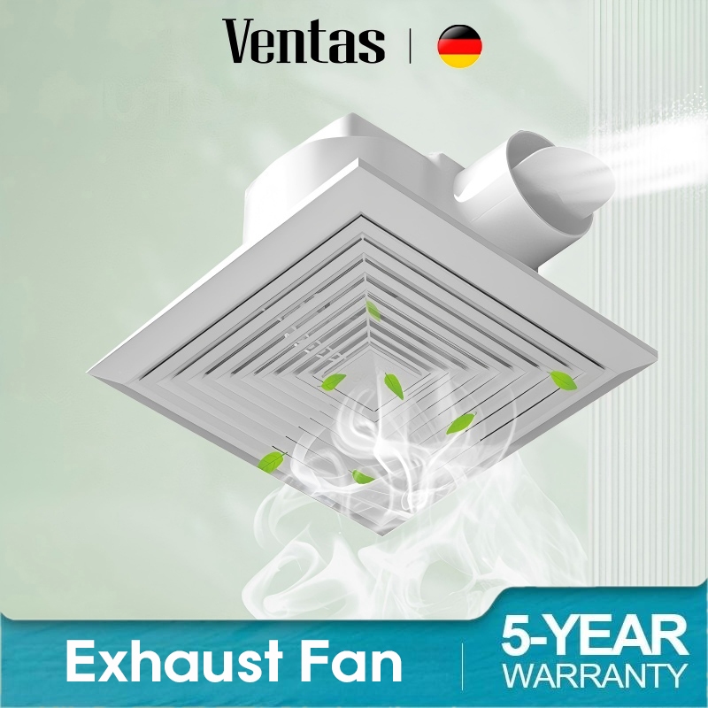 Jual VENTAS Ducting Exhaust Fan Plafon 14 Inch kipas angin blower atap ...