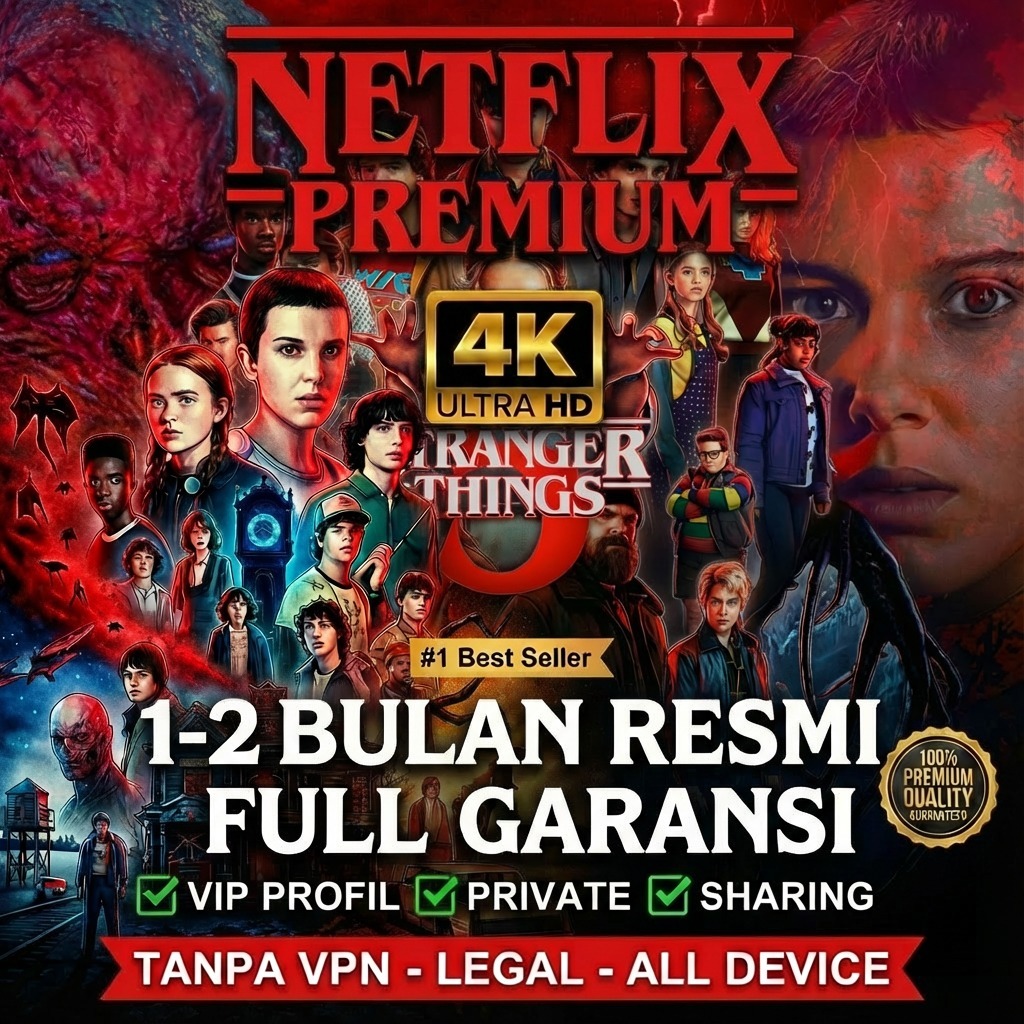Jual Netflix Premium Promo Shopee 1 bulan / 2 bulan – Garansi Aktif ...