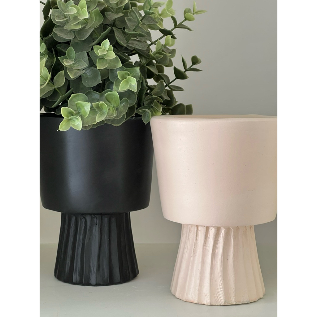 Jual Ripple Vase / Ceramic Vase / Vas Keramik / Vas Gerabah / Vas ...