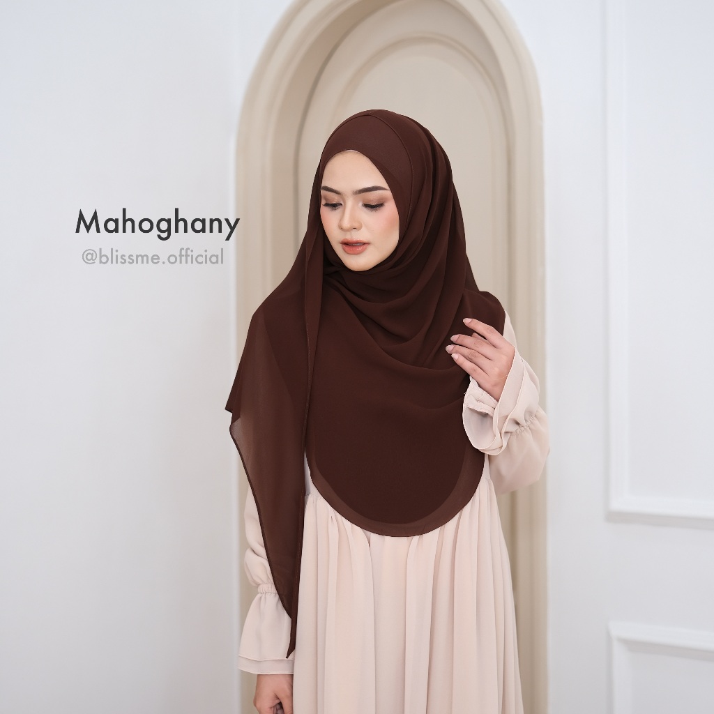 Aurea Pashmina Instan Ceruty Oval Syar’I Nyaman