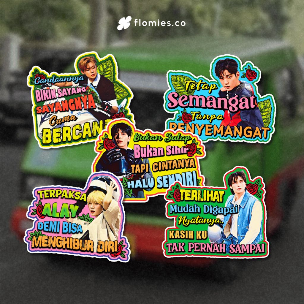Jual [ Isi 5 pcs Stiker ] TXT Tomorrow X Together Sticker Angkotz Pack ...