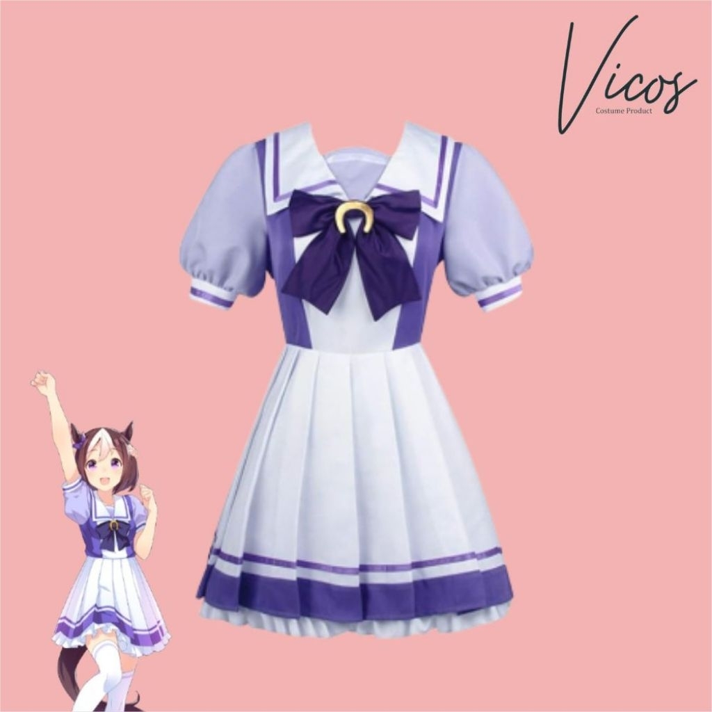 Jual Kostum Cosplay Umamusume - Special Week - Uniform, Racewear ...