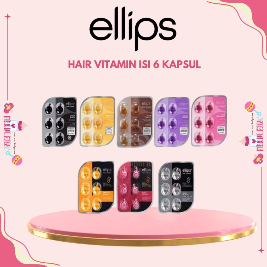 Jual ELLIPS Hair Vitamin Moroccan Oil Isi 6 | Vitamin Rambut Elips 1 ...