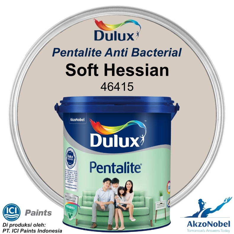 Jual CAT DULUX PENTALITE 2.5 LT - SOFT HESSIAN 46415 | Shopee Indonesia