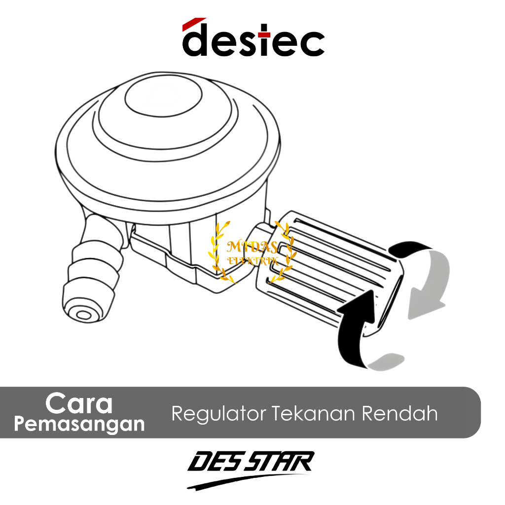 Jual Destec Paket Selang AC-SL Dengan Plat Spiral Anti Karat Metal ...