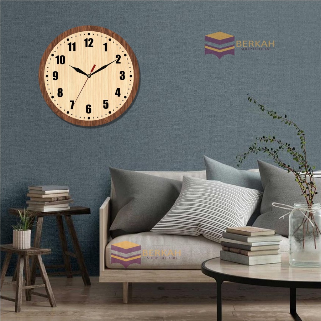 Jual Jam Dinding Kayu MDF Gambar Karakter Aesthetic TERMURAH | Shopee ...