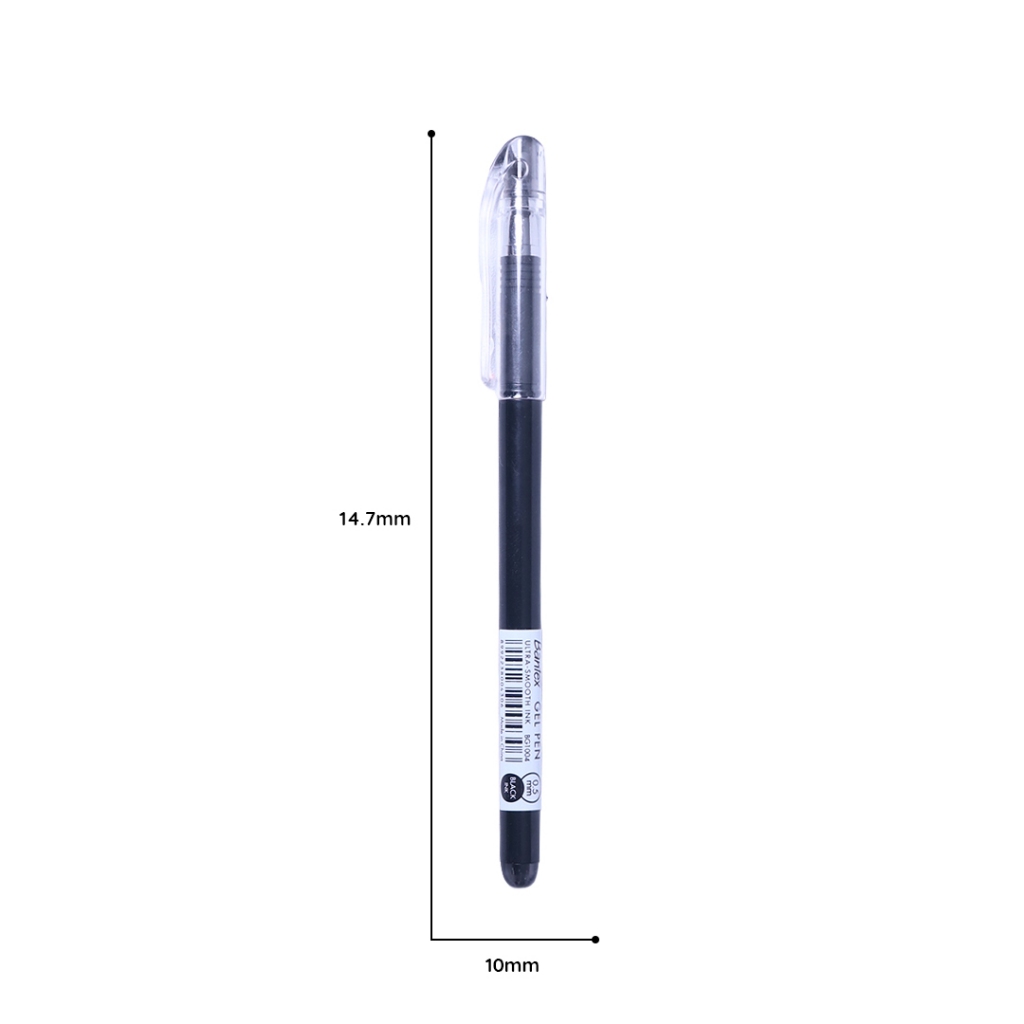 Bantex Pulpen Gel Pen 0.5 mm Tinta Ultra-Smooth Warna Warni BG1004 (2)