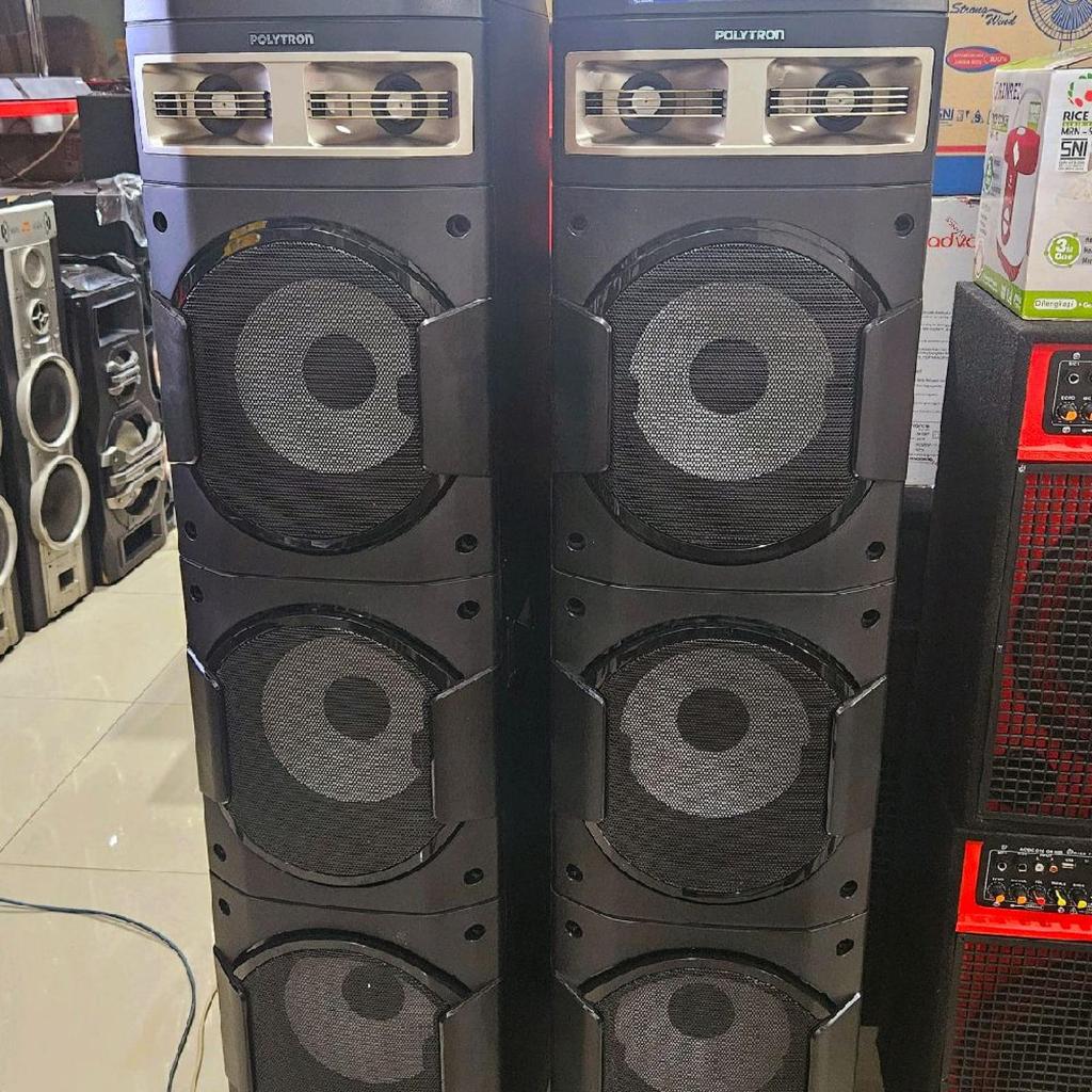 Jual SPEAKER AKTIF POLYTRON PAS 10DF38 BLUETOOTH ORIGINAL Wireless Bass ...