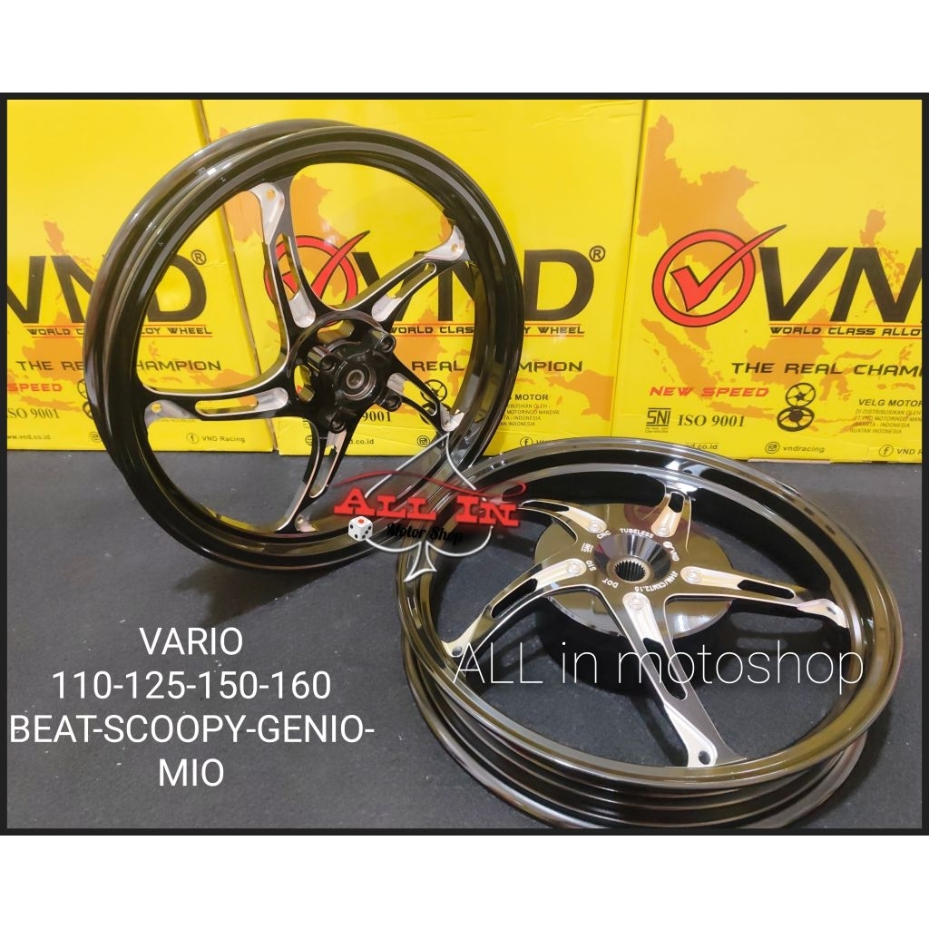 Jual VND VELG RACING NEW SPEED VARIO 125 VARIO 150 VARIO 160 BEAT POP ...