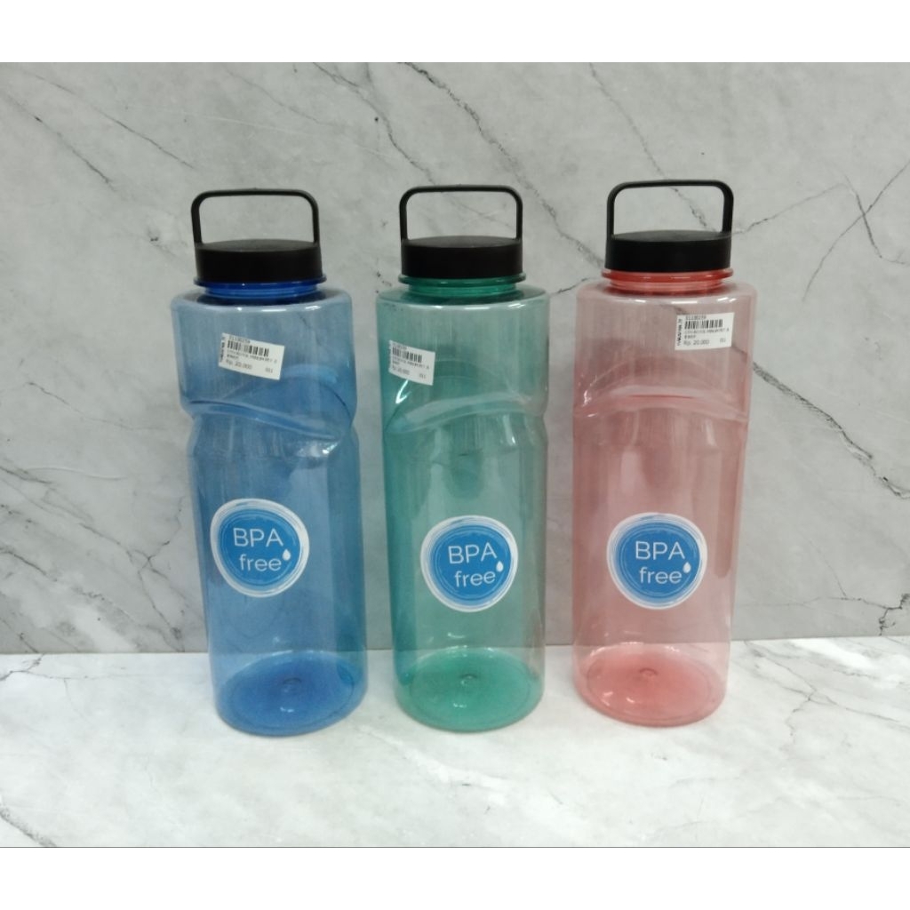 Jual BOTOL MINUM PLASTIK 2 LITER JERRY / BOTOL AIR MINUM JUMBO | Shopee ...