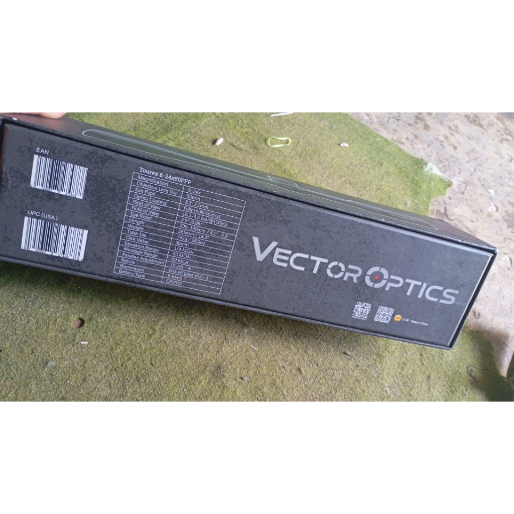 Jual Teleskop vector tourex 6-24x50 ffp zero stop limited | Shopee ...
