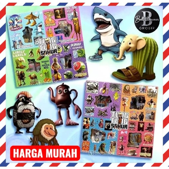 Jual BELLA | Sticker 2D Anomali TUNG