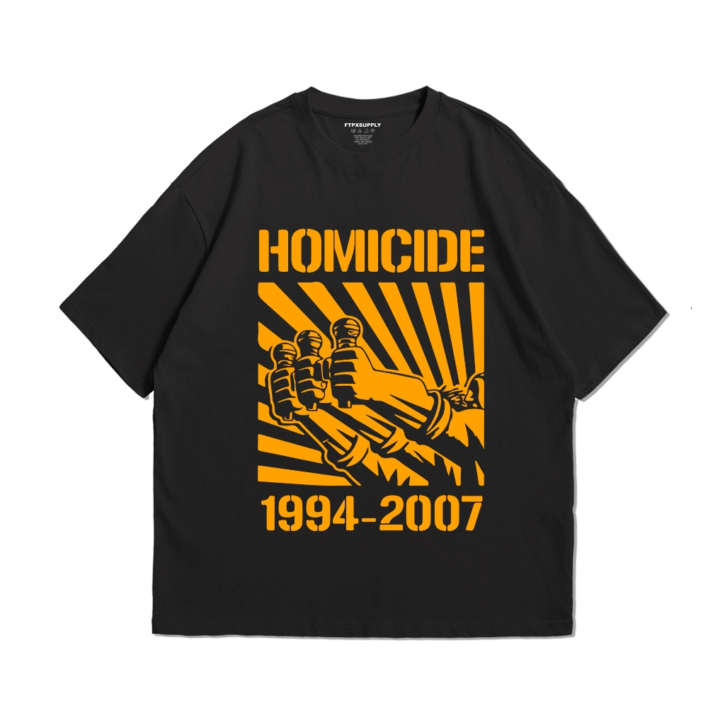 Jual FTP - HOMICIDE 1994-2007 Godzkilla Necronometry / BAHAN COTTON 24S ...