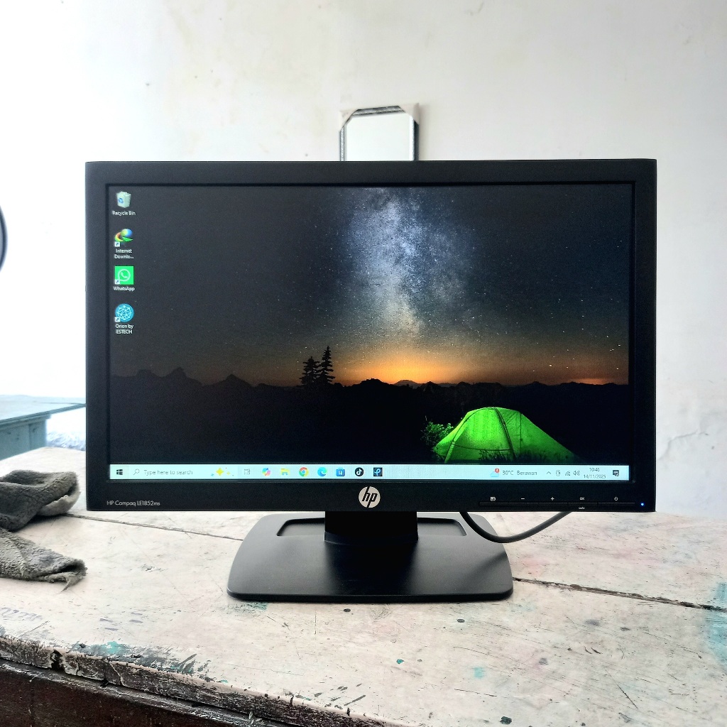 Jual monitor LCD LED komputer CCTV 16 in 17 in 19 in LENOVO HP ACER LG ...