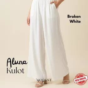 Modest Alunan Culotte Celana Kulot Wanita Premium Adiba Anti UV Celana Wanita Mewah Elegan