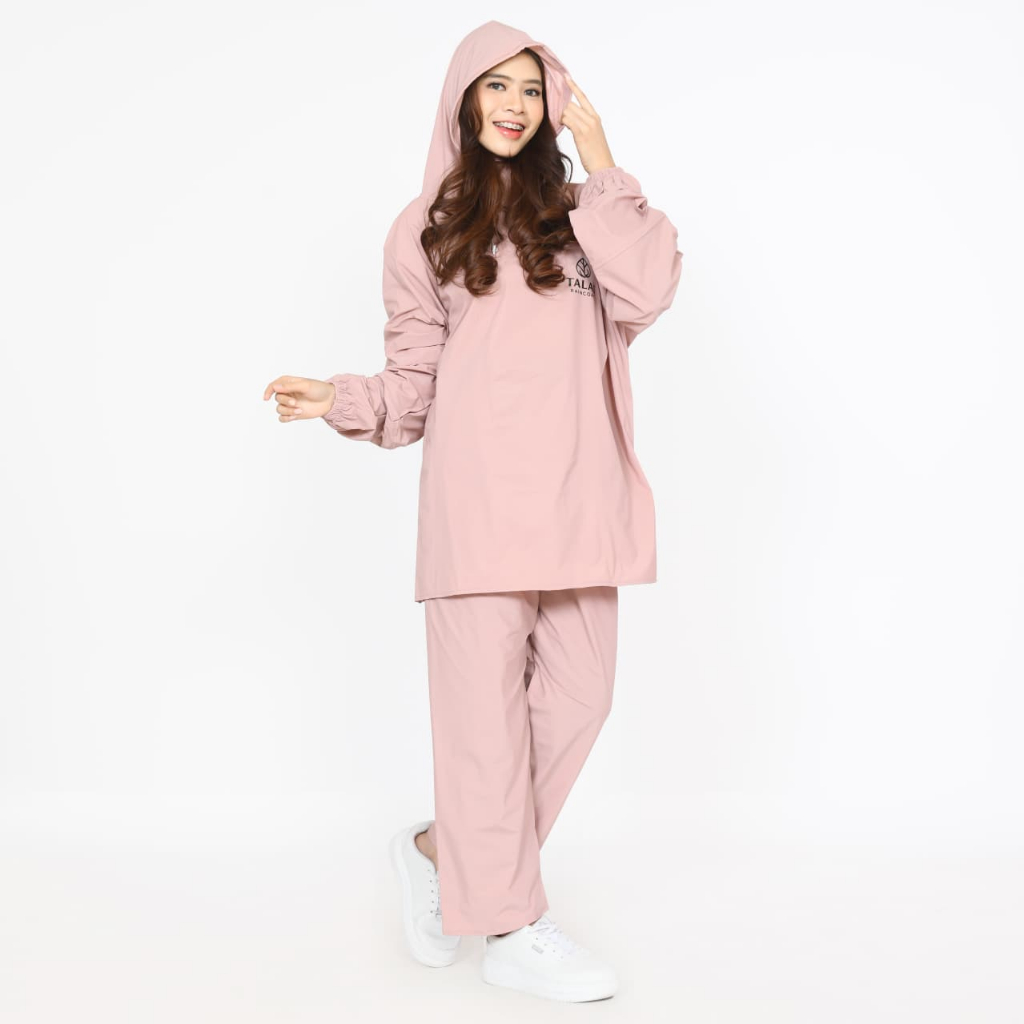 Talas Jas Hujan Hoodie Dewasa Pria Wanita Full Protection foto 1