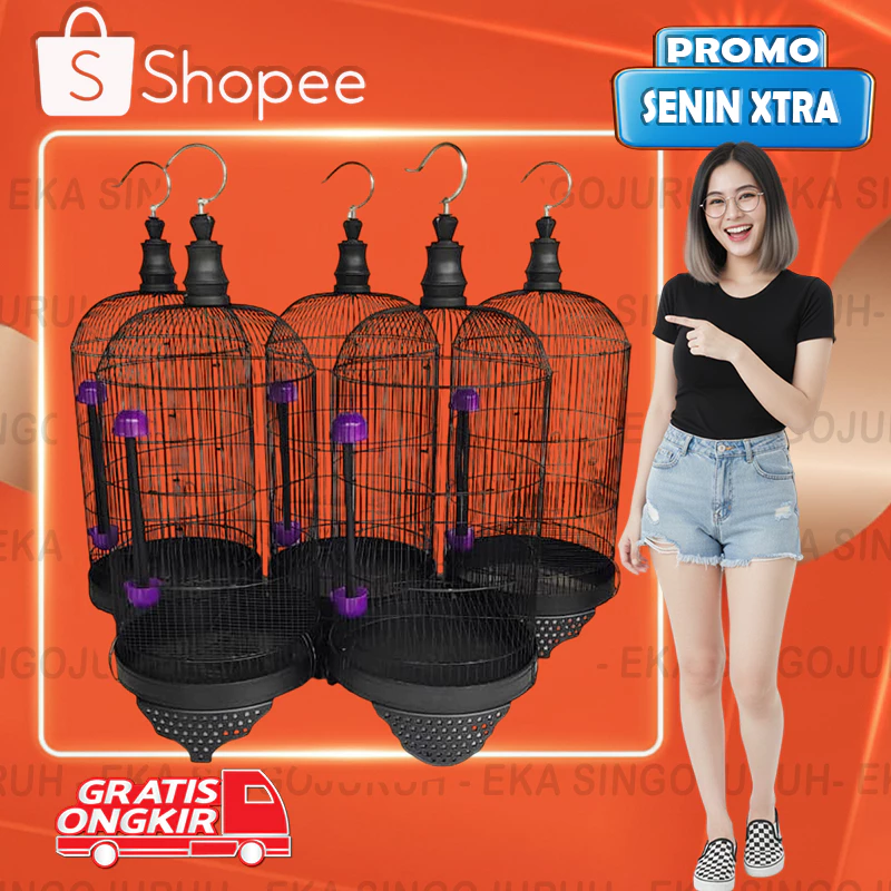 Grosir Sangkar Lovebird Manyaran Wonogiri 1 Dus Isi 10 | Tangan Pertama