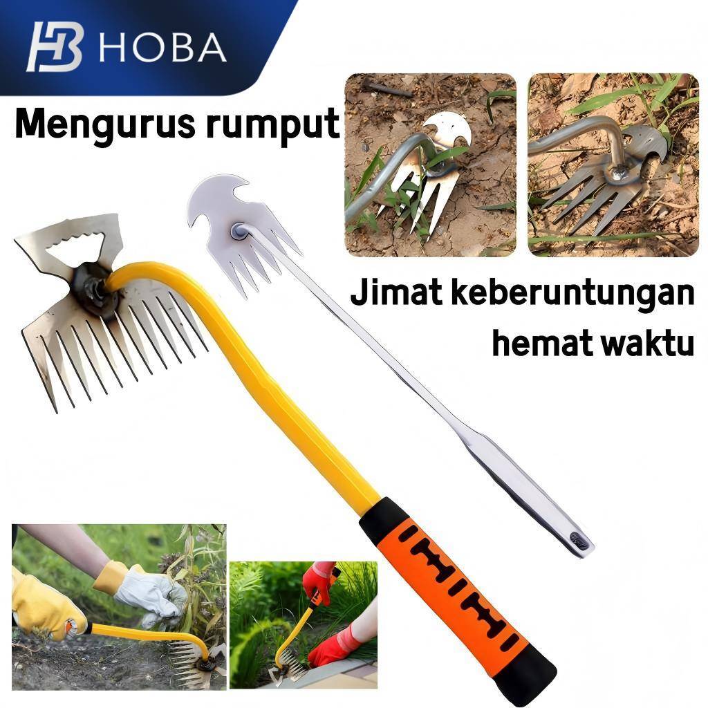 Jual 4/11 GIGI Alat penyiangan pertanian penyiang empat gigi sabit ...