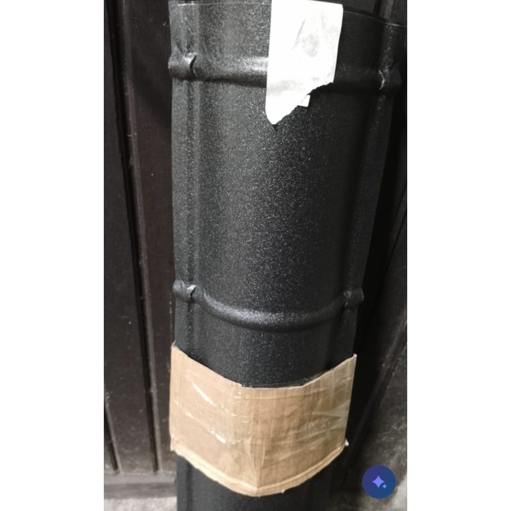 Jual Nok Atap / Perabung Atap / Rabung Atap Black matt - Hitam Kusam ...