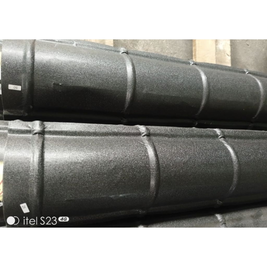 Jual Nok Atap / Perabung Atap / Rabung Atap Black matt - Hitam Kusam ...