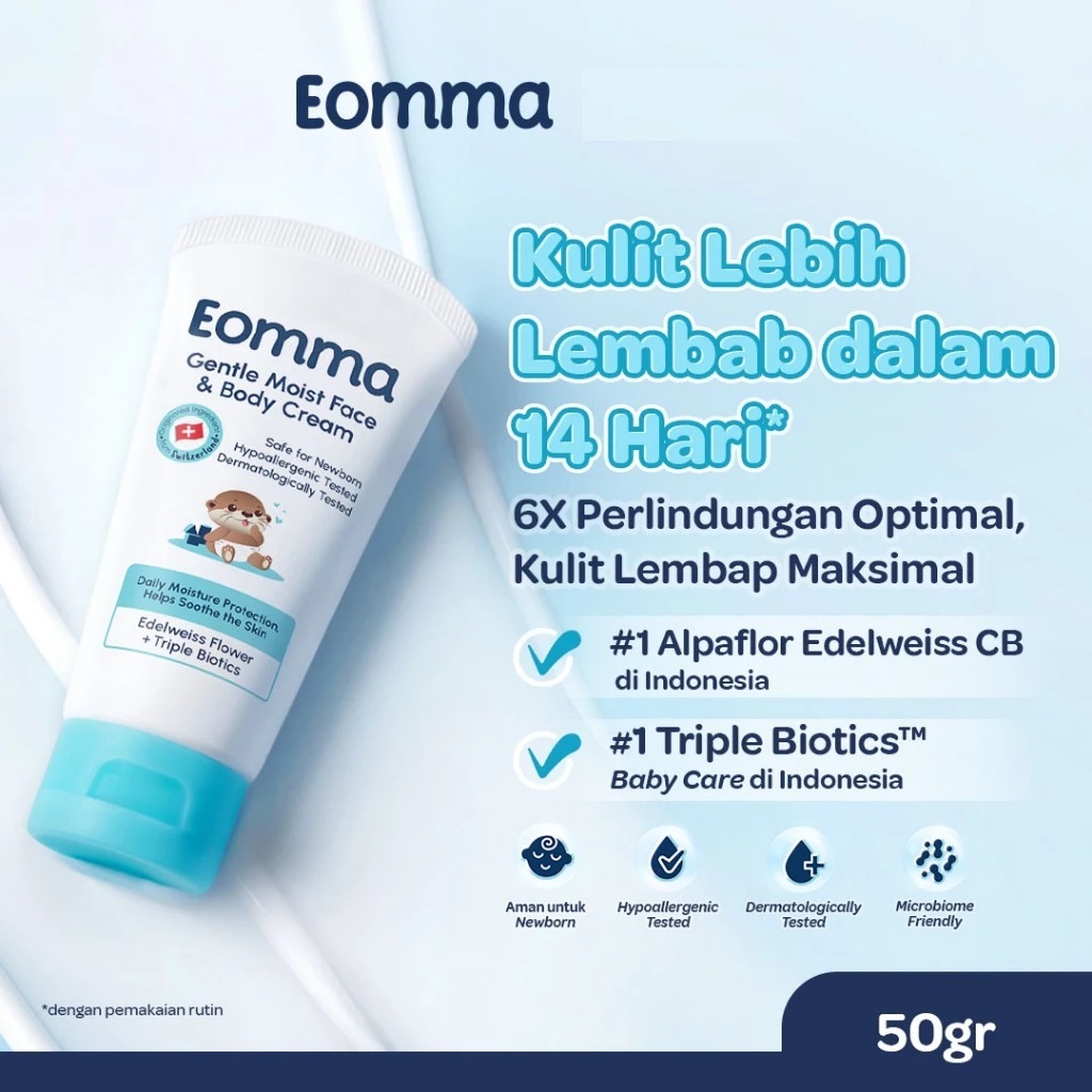 Jual Eomma By Hanasui Gentle Moist Face & Body Cream 50gr | Shopee ...
