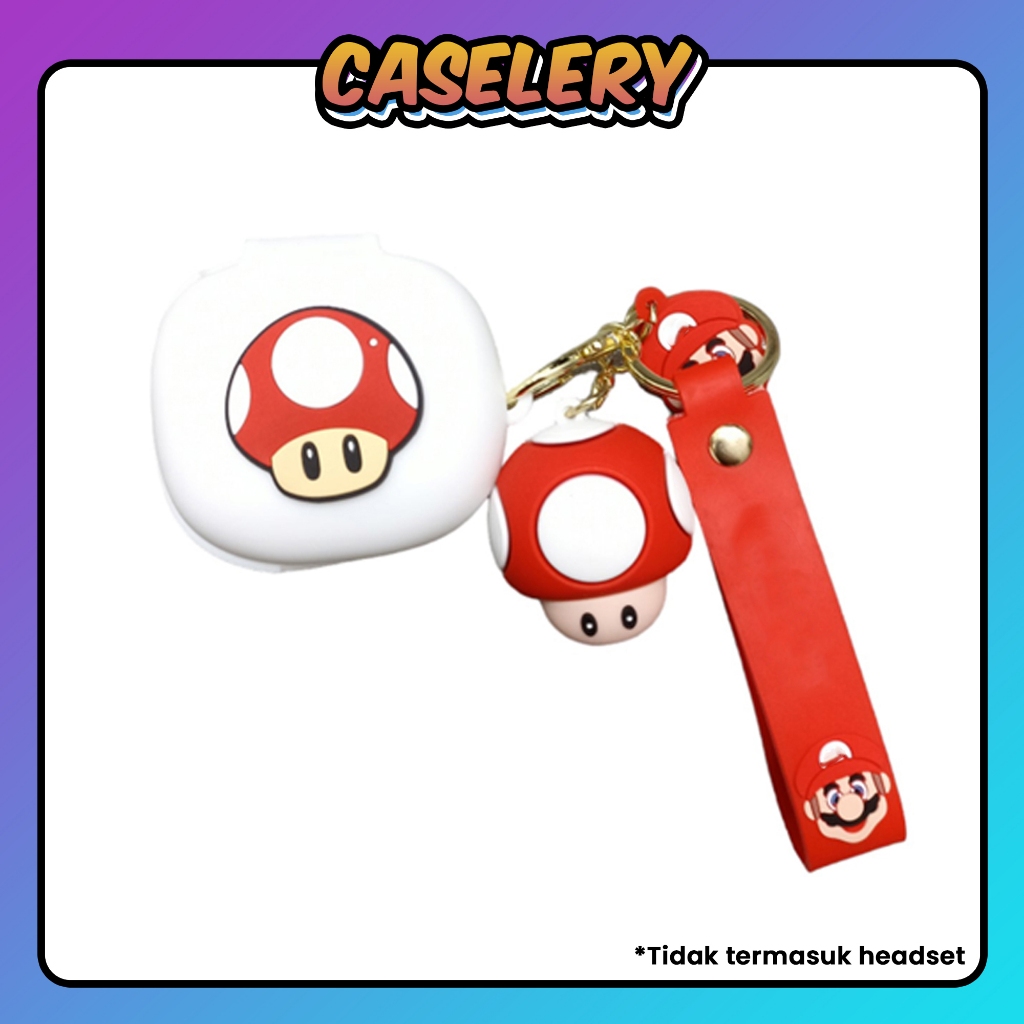 Jual [R50i] Case Karakter Soundcore R50i Anker Mario Jamur Premium ...