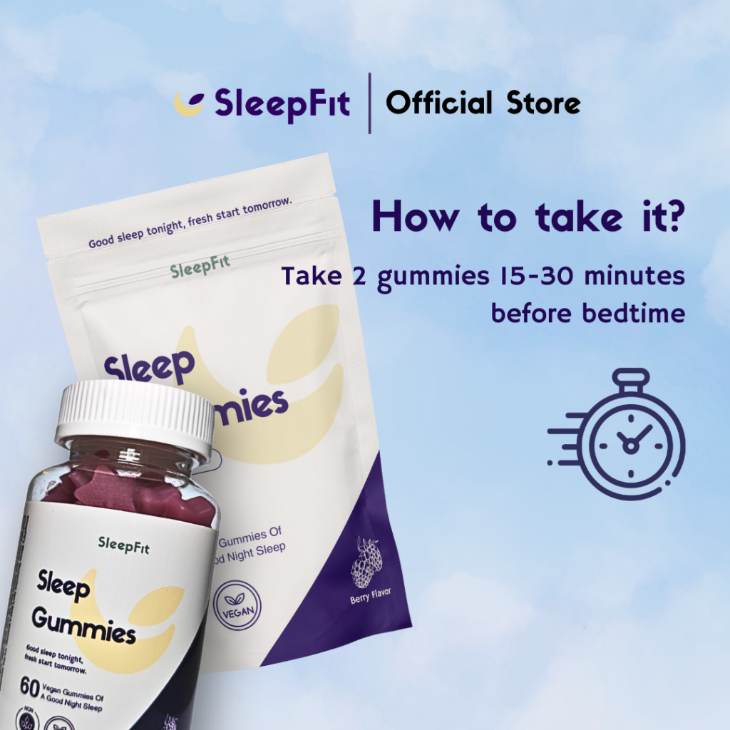 Jual SleepFit Sleep Gummies Melatonin 5 Mg - Botol 60 Gummies | Shopee ...