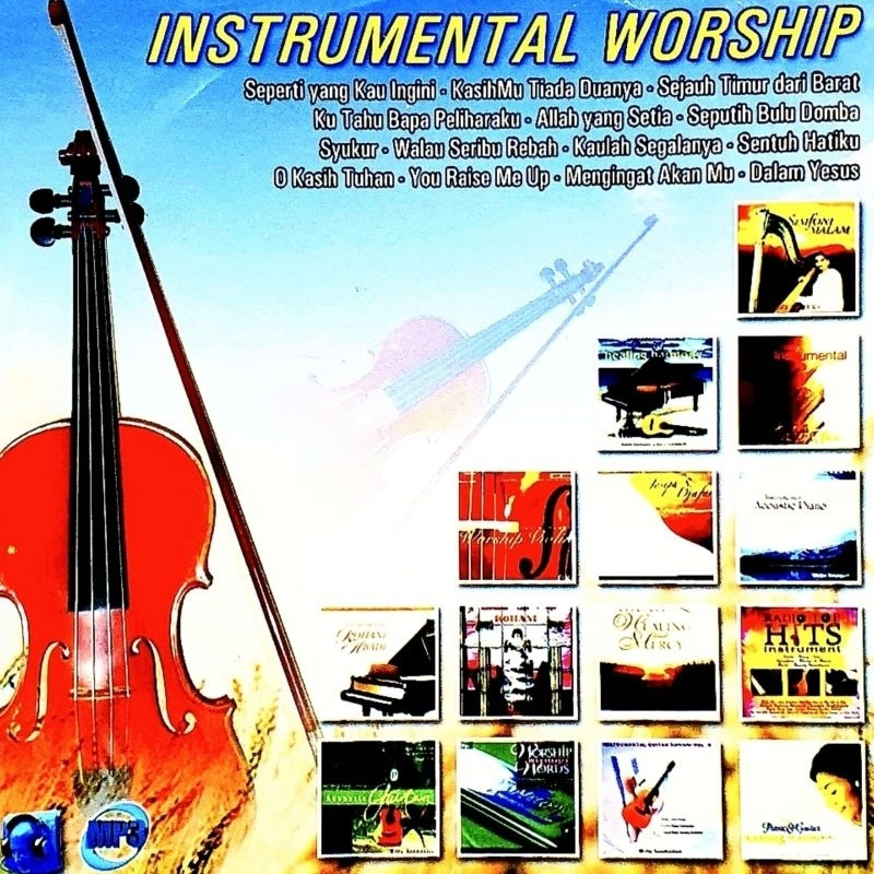 Jual Kaset MP3 Lagu Rohani Kristen Instrumental Worship Collection ...