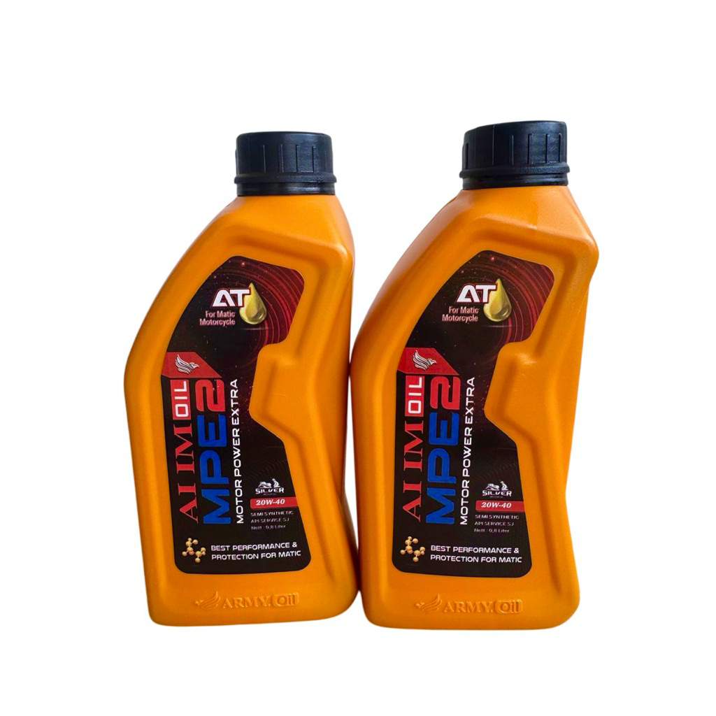 Jual OLI MESIN MPE2 MATIC GOLD 20W-40 0,8L ARMY OIL | Shopee Indonesia