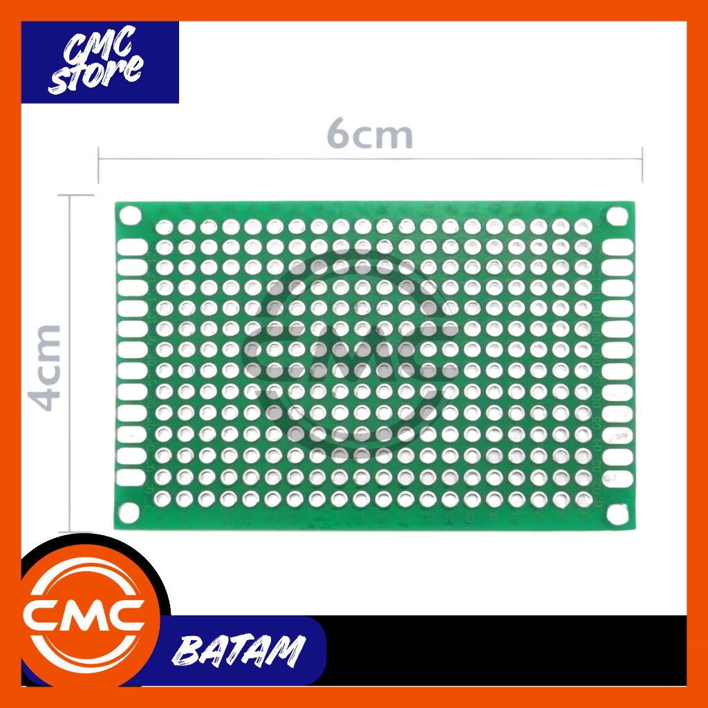 Jual PCB Dot Matrix Thru Double Layer | PCB Lubang Bolong Matrik Ukuran ...