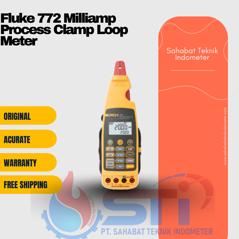 Jual Fluke 772 Milliamp Process Clamp Loop Meter | Shopee Indonesia