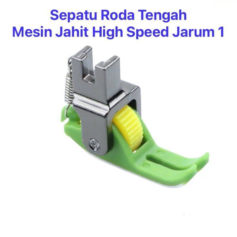 Jual Sepatu Jahit Teflon Roda Tengah Gerigi / Rata P351 Presser Foot ...