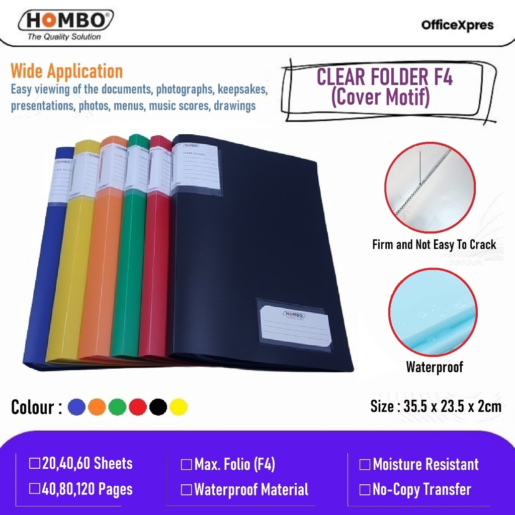 Jual (KHUSUS INSTANT) Map Plastik / Clear Holder / File Dokumen Keeper ...