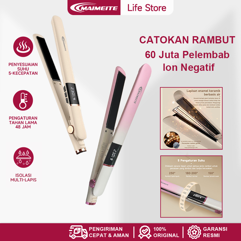Jual MAIMEITE Catokan Rambut Lurus Upgrade Tampilan LED layar ...