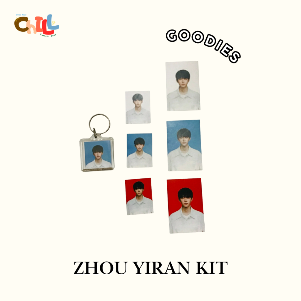Jual Zhou Yiran Fans Kit - Pas Foto & Gantungan Kunci Akrilik | Shopee ...