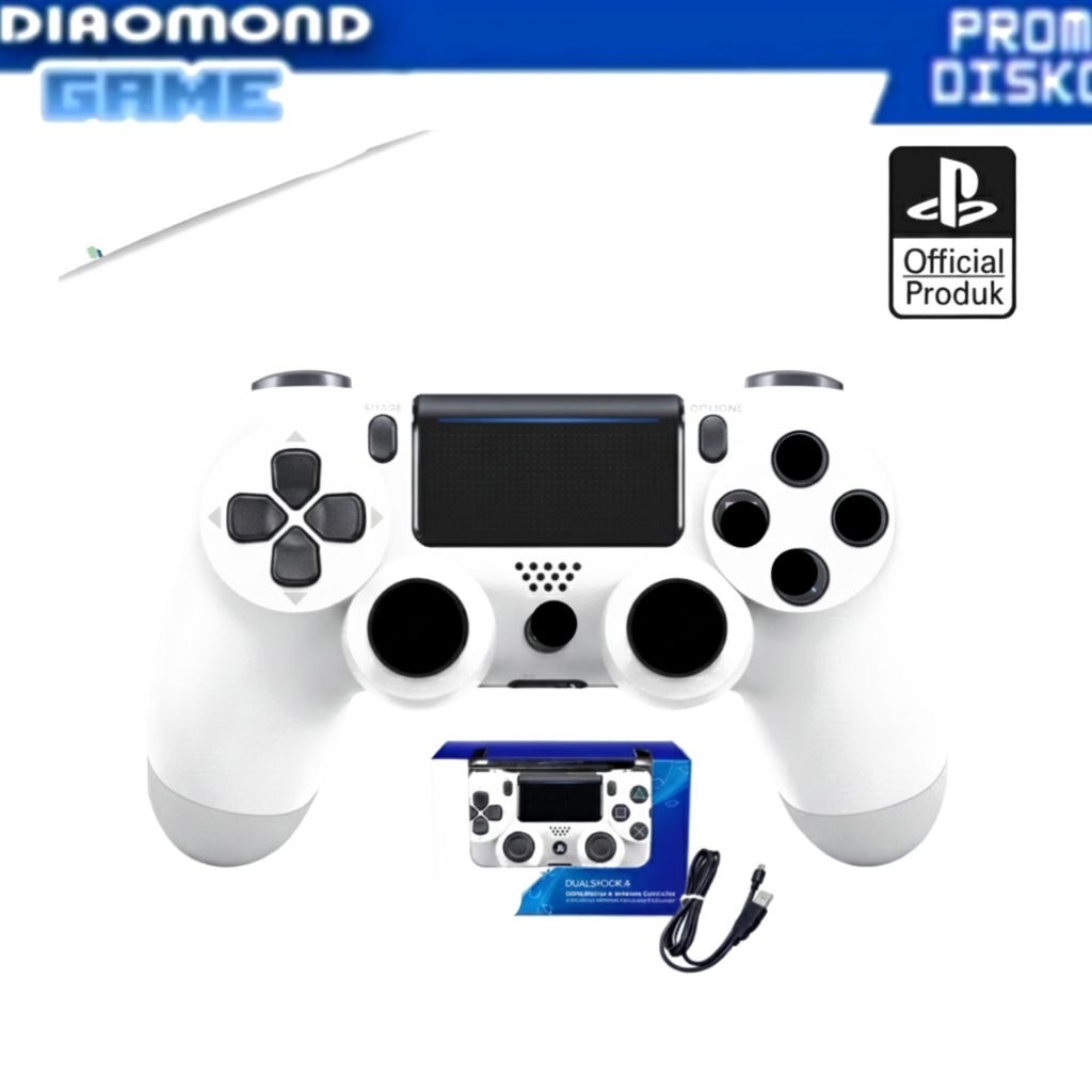 Jual Stik Stick PS4 Wireless DS4 LightBar Original Pabrik | Shopee ...