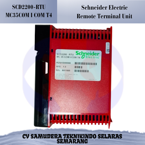 Jual Schneider Electric SCD2200-RTU MC35COM I COM T4 Remote Terminal ...