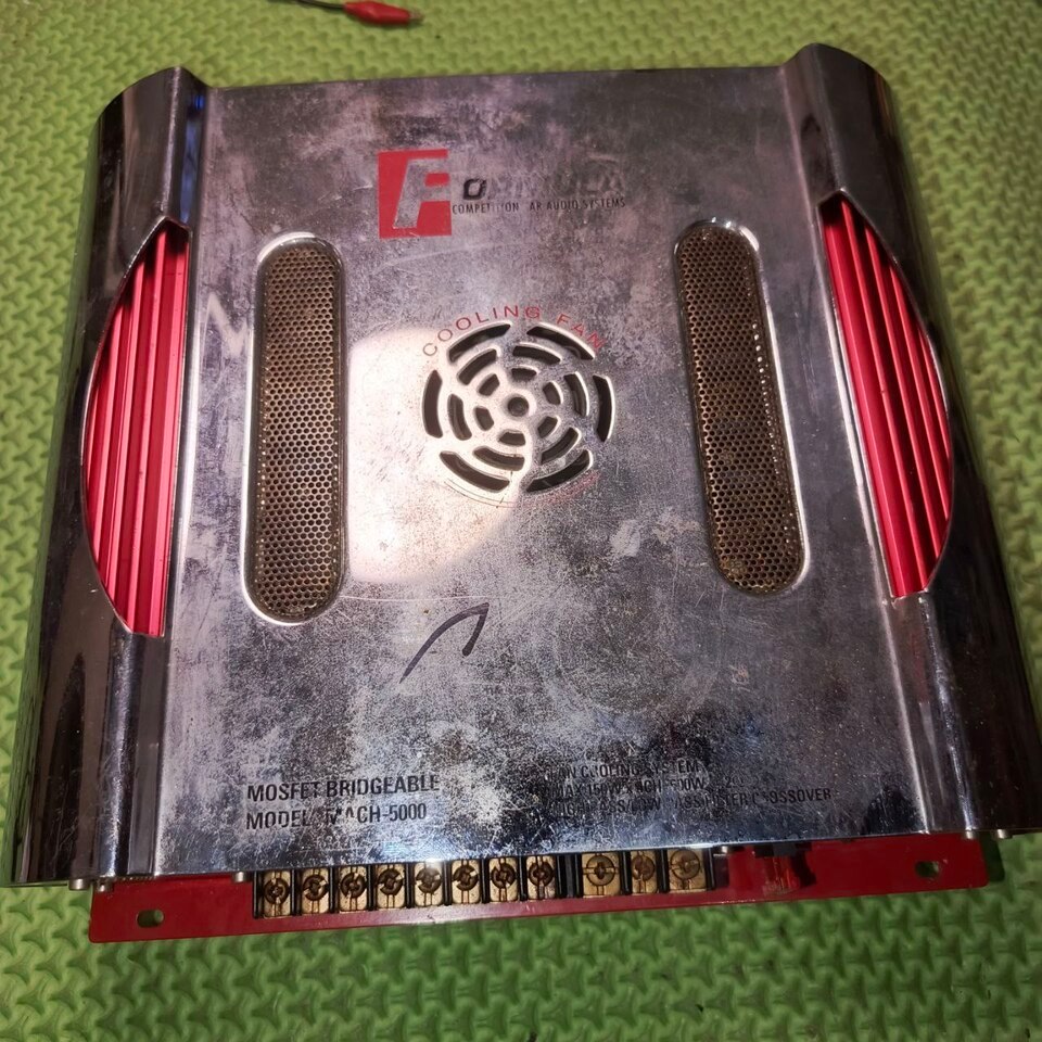 Jual Power Audio Mobil 4 Channel | Formula MACH-5000 | Dengan kipas ...